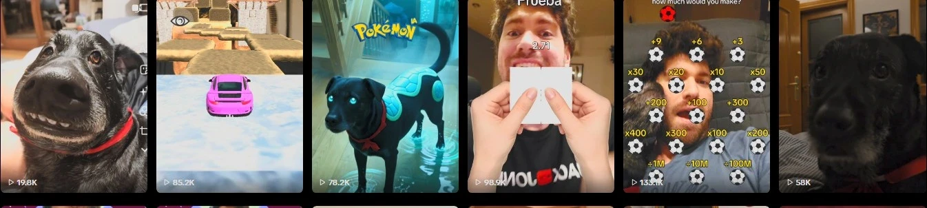 Estela de TikTok