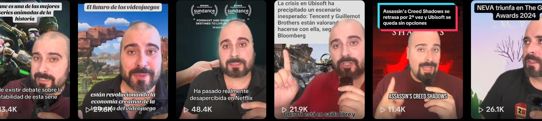 Estela de TikTok